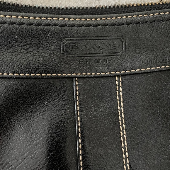 Black Coach purse - Picture 2 of 3